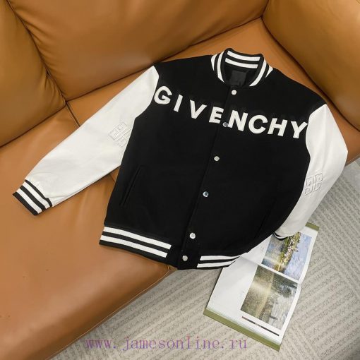 GVC Givenchy 23ss Baseball Jacket JacketNew Autumn And Winter Collection: 60% Wool+40% Organic 13w6qd5d