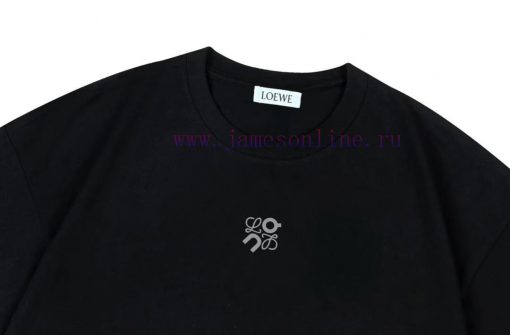 LOEWE 2025 New Co Branded Running On Front And Rear Co Branded Letter Logo Men's And Women's Sh 8dcz8bn7 - Image 5