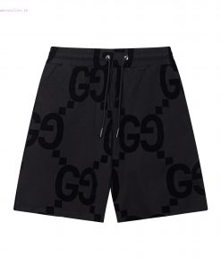 ️GUCCI Gucci2025 Spring And Summer New Casual High Quality 'Knitted Plush Craft Shorts' Made Wi ebeg55fw