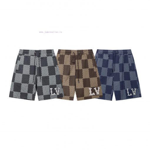 ️LV Louis Vuitton2025 Spring And Summer New Casual High Quality 'Knitted Shorts' Made With Ultr qmtaoz6v - Image 10