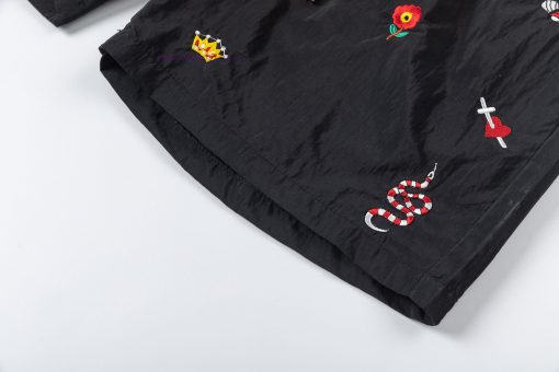 ️GUCCI 2025 Spring/Summer Logo Embroidered New Fashionable Beach Pants Five Cent Shorts Officia 2xo4g62b - Image 8