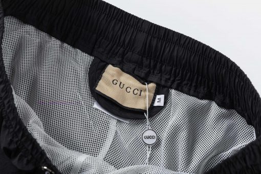 ️GUCCI 2025 Spring/Summer Logo Embroidered New Fashionable Beach Pants Five Cent Shorts Officia 2xo4g62b - Image 9
