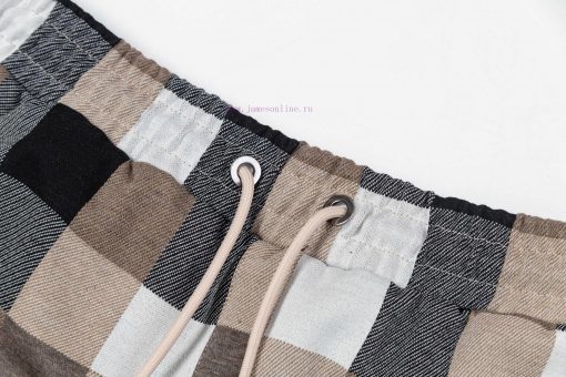 ️LV's Spring/Summer 2025 Official Website Synchronized New Shorts With Checkerboard Jacquard Fa iu6gv66s - Image 4