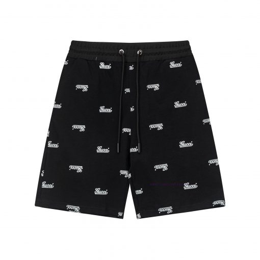 ️GUCCI Gucci2025 Spring And Summer New Casual High Quality 'Knitted Printed Shorts' Made With U al9yzfn2