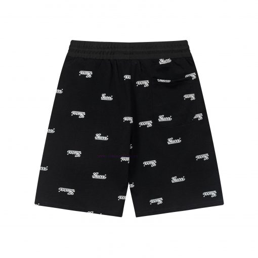 ️GUCCI Gucci2025 Spring And Summer New Casual High Quality 'Knitted Printed Shorts' Made With U al9yzfn2 - Image 3