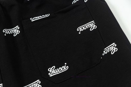 ️GUCCI Gucci2025 Spring And Summer New Casual High Quality 'Knitted Printed Shorts' Made With U al9yzfn2 - Image 7