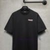 𝐁 A 𝐋 EN 𝐂 IA 𝐆 A Coke Hole Embroidered Short Sleeve T-shirt240 Gram Weight Abrasion Cutting An msjvg8nr