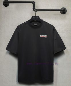 𝐁 A 𝐋 EN 𝐂 IA 𝐆 A Coke Hole Embroidered Short Sleeve T-shirt240 Gram Weight Abrasion Cutting An msjvg8nr