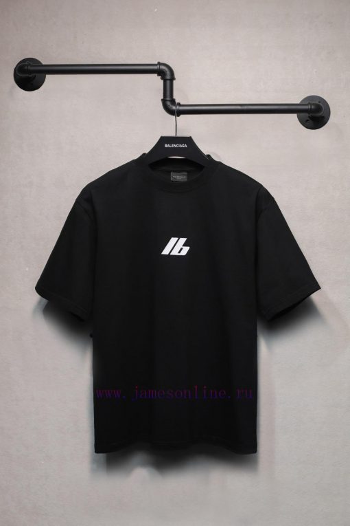 𝐁 A 𝐋 EN 𝐂 IA 𝐆 A New Letter Front And Back Printed Short Sleeved T-shirt240 Gram Weight Washin tvxtf8yq