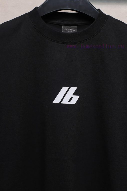 𝐁 A 𝐋 EN 𝐂 IA 𝐆 A New Letter Front And Back Printed Short Sleeved T-shirt240 Gram Weight Washin tvxtf8yq - Image 9