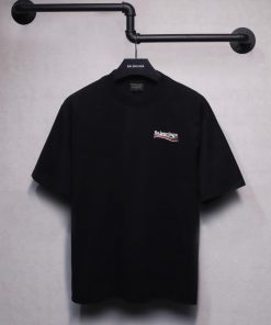 𝐁 A 𝐋 EN 𝐂 IA 𝐆 A Coca Cola Embroidered Short Sleeve T-shirtWeighing 240 Grams The Fabric Is So o3ylufxy