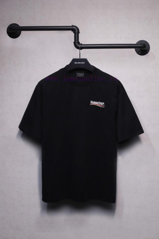𝐁 A 𝐋 EN 𝐂 IA 𝐆 A Coca Cola Embroidered Short Sleeve T-shirtWeighing 240 Grams The Fabric Is So o3ylufxy - Image 2