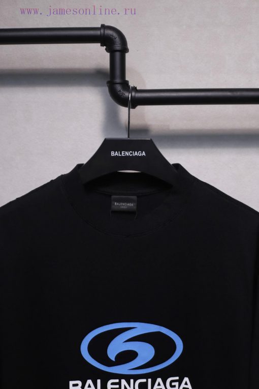 𝐁 A 𝐋 EN 𝐂 IA 𝐆 A Wave T-shirt Short Sleeved T-shirt240 Gram Weight Washing Water Treatment Pro 6su2s596 - Image 4