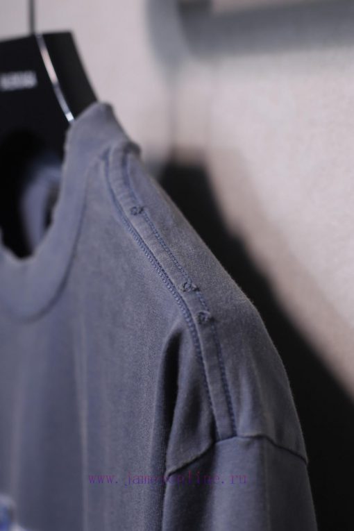 𝐁 A 𝐋 EN 𝐂 IA 𝐆 A Diamond Letter Printed Short Sleeve T-shirtWeighing 240 Grams The Process Inv fofgfau4 - Image 5