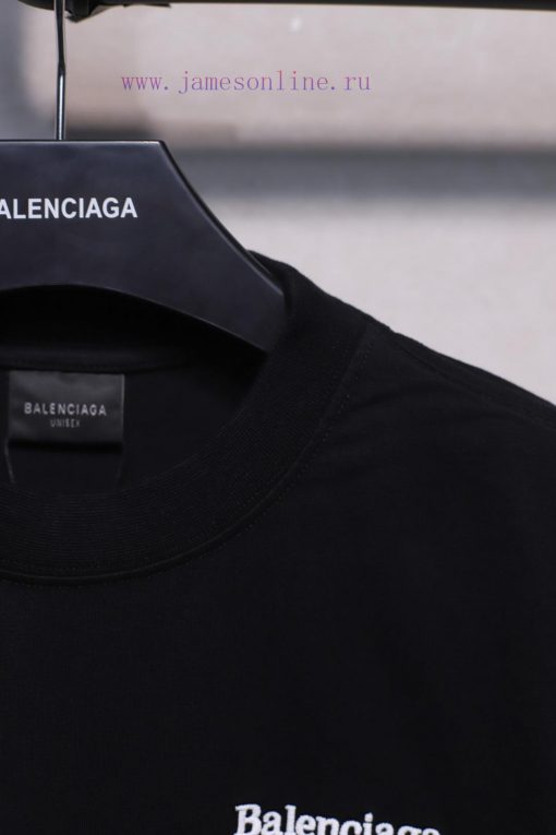 𝐁 A 𝐋 EN 𝐂 IA 𝐆 A Coca Cola Embroidered Short Sleeve T-shirtWeighing 240 Grams The Fabric Is So o3ylufxy - Image 6