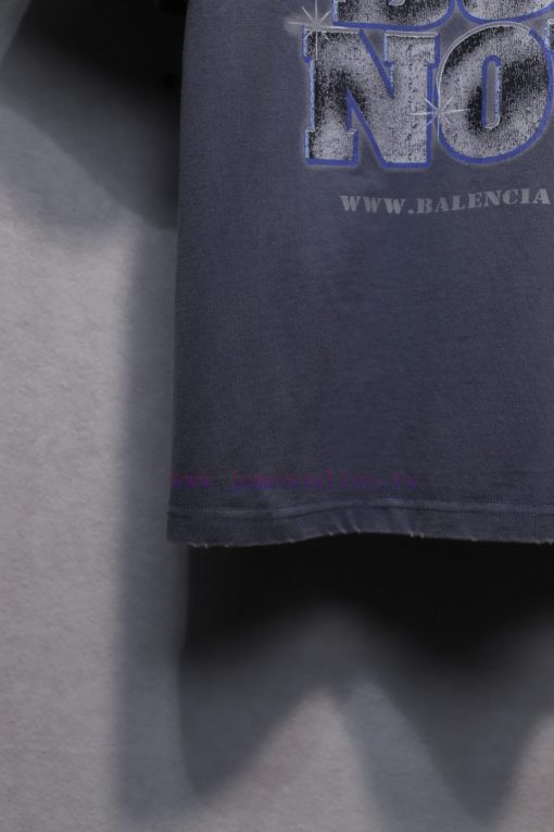 𝐁 A 𝐋 EN 𝐂 IA 𝐆 A Diamond Letter Printed Short Sleeve T-shirtWeighing 240 Grams The Process Inv fofgfau4 - Image 10