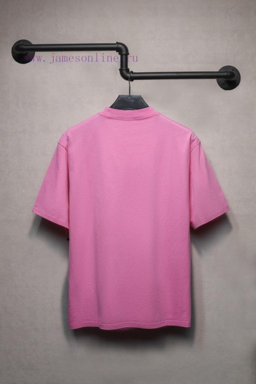 𝐁 A 𝐋 EN 𝐂 IA 𝐆 A Classic Chest Double B Hot Diamond T-shirt Short Sleeve240g Fabric Process Wa ax9nlejg - Image 3