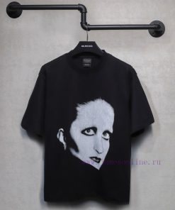 𝐁 A 𝐋 EN 𝐂 IA 𝐆 A X Mina Limited Edition Music Short Sleeved T-shirtMusic Limited NFC Recogniti y3tecoq2