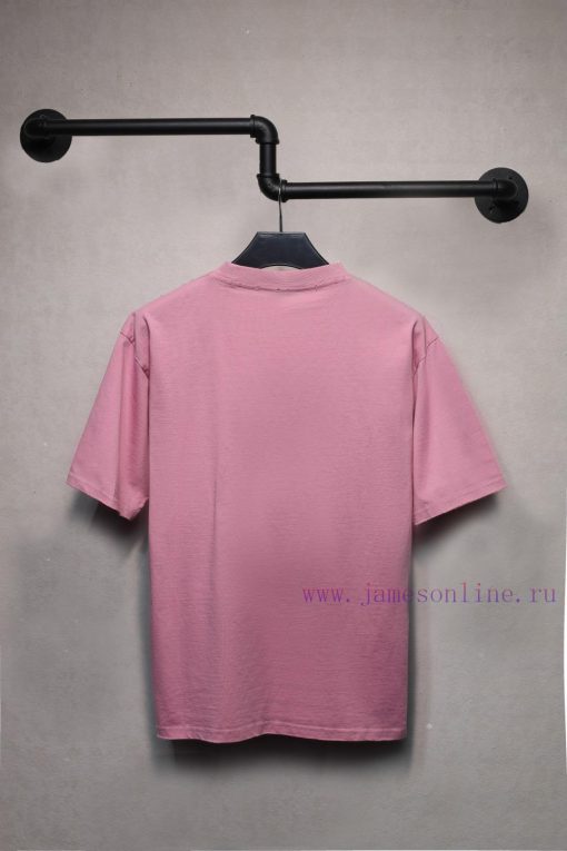 𝐁 A 𝐋 EN 𝐂 IA 𝐆 A Balenciaga Tower Night View Short Sleeved T-shirtThe Weight Of 240g Is Matche 36njngtg - Image 3