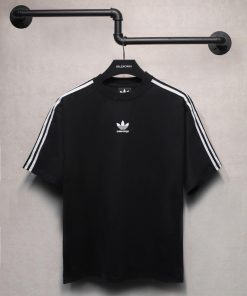 𝐁 A 𝐋 EN 𝐂 IA 𝐆 A Joint Adidas Classic Embroidered Short Sleeve T-shirt240 Gram Weight Washing rpwectj3