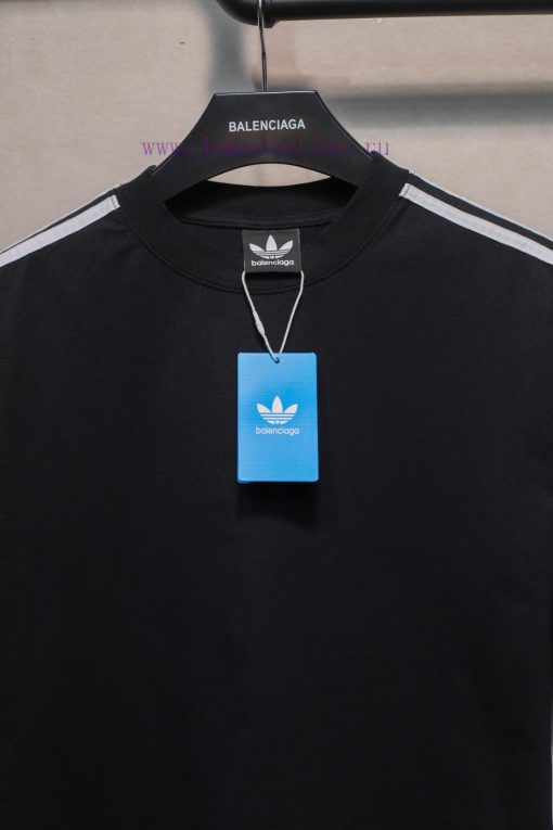 𝐁 A 𝐋 EN 𝐂 IA 𝐆 A Joint Adidas Classic Embroidered Short Sleeve T-shirt240 Gram Weight Washing rpwectj3 - Image 7