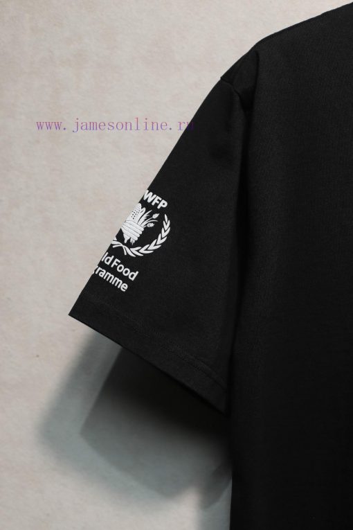 𝐁 A 𝐋 EN 𝐂 IA 𝐆 A 24ss World Food Program Summer Joint Short Sleeved T-shirtImported Suede Foam p4i0khku - Image 6