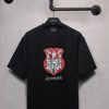 𝐁 A 𝐋 EN 𝐂 IA 𝐆 A 24ss Anweipu Short Sleeved T-shirtWeighing 240 Grams It Is Worn Cut And Aged apb9mn3t
