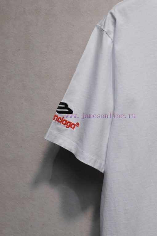 𝐁 A 𝐋 EN 𝐂 IA 𝐆 A Paris New 3m Logo Letter Embroidered Short Sleeved T-shirtWeighing 240 Grams fo247vdh - Image 6