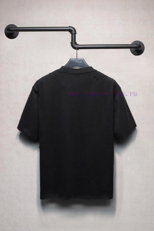 𝐁 A 𝐋 EN 𝐂 IA 𝐆 A BalenciagaCrown BB Logo Rhinestone T-shirt Short Sleeved240g Fabric With Mult bzz8nnd3 - Image 3