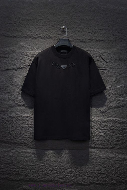 Style Number 6067Prada 25FW Prada Is So Popular This YearThe Front Chest Imported Triangle Logo ptdnmrk7 - Image 2