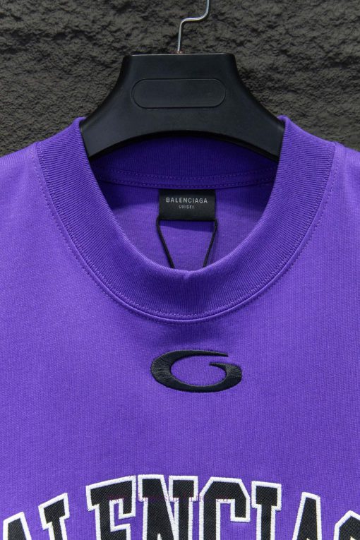 Style Number 5156Balenciaga Patchwork Jersey Short SleevedThe OS Version Is Really CharmingThe 83teqf9r - Image 4