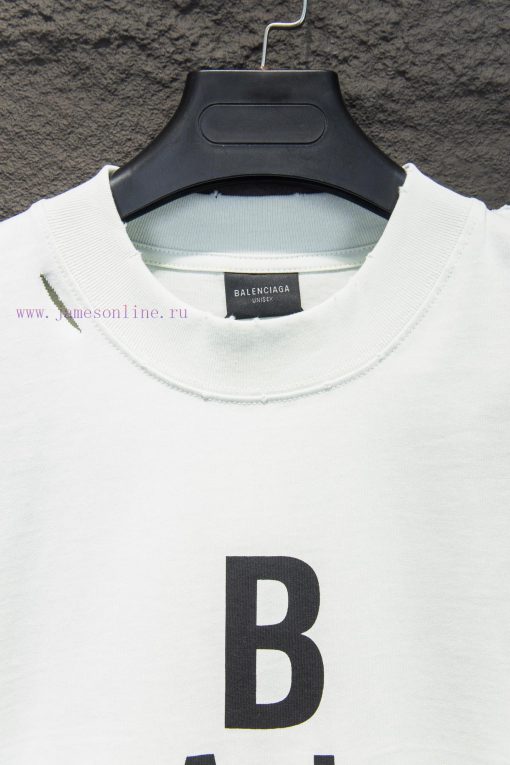 Style Number 5157Balenciaga Hole Print Short Sleeved T25ssZP Develops Color Printing Patterns F pa6baf9c - Image 4