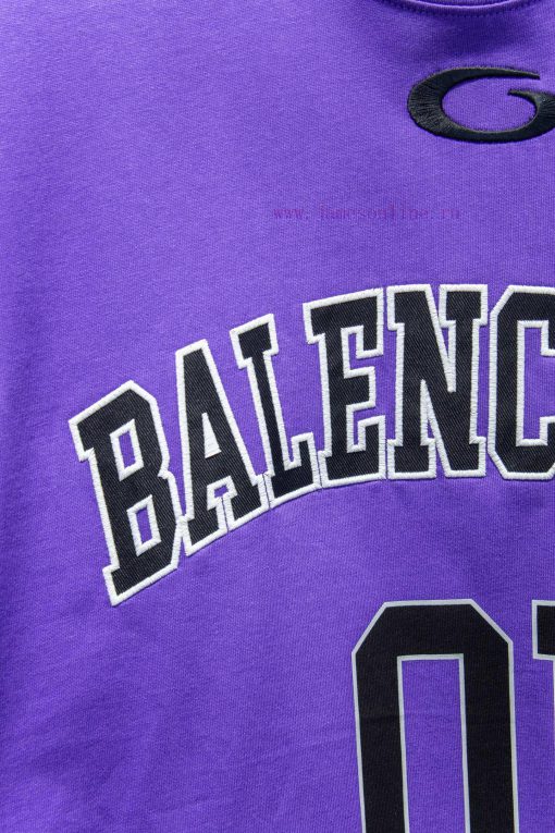 Style Number 5156Balenciaga Patchwork Jersey Short SleevedThe OS Version Is Really CharmingThe 83teqf9r - Image 6