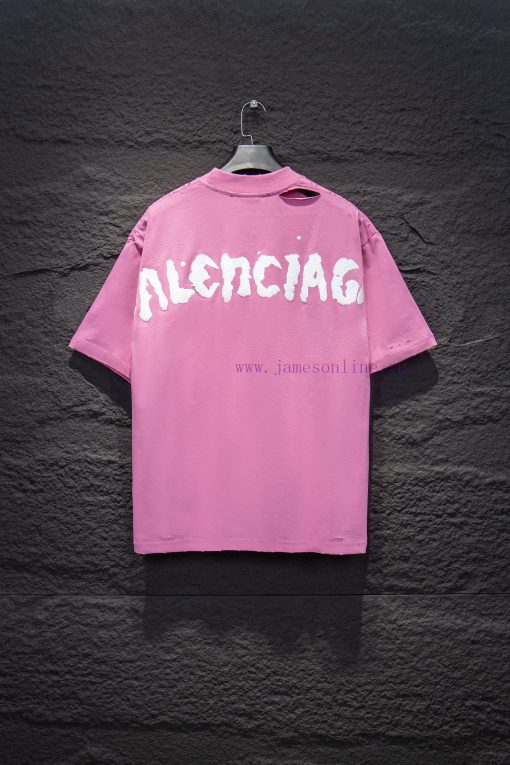 Style Number 5181BA Distressed Printed Short Sleeved Shirt 25ssYB Woven And Dyed Fabric Color P 7dd9wjuw - Image 3