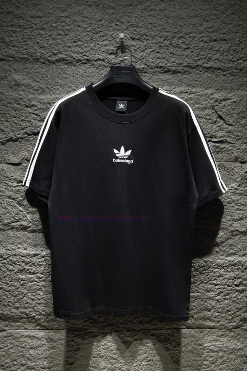 Style Number 5031Balenciaga Collaboration Ad Embroidered Short Sleeved ShirtThe OS Version Is R peftoi10