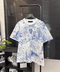 Louis Vuitton Style Number L814 Louis Vuitton New Procoll Series Walking Dog Artist Digital Pri zl247qv2