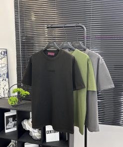 Gucci  Style Number G917 Gucci Official Website New Washed Letter Embroidered Short Sleeved Shi x6i3mx57