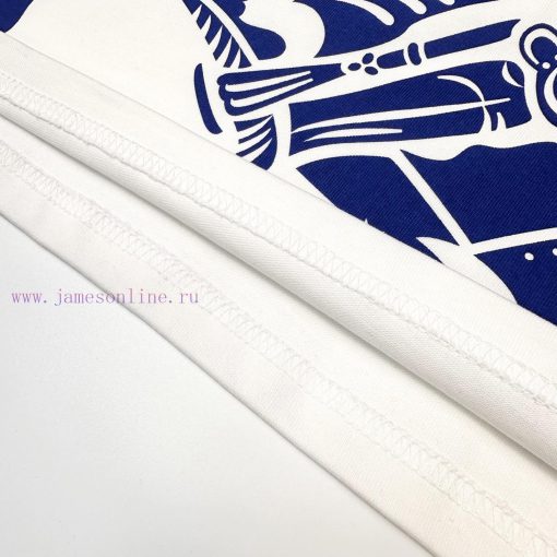 Burberry Style Number B607 Burberry Attacking Warhorse Front And Rear Printed Short Sleeved Shi vhb7dyxo - Image 7