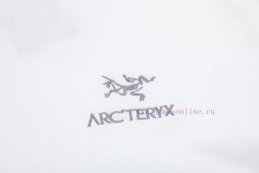 [Arctreyx Archaeopteryx]2024 FW Short Sleeved T-shirt Embroidered High End 32s Double Yarn 260g u8210rek - Image 8