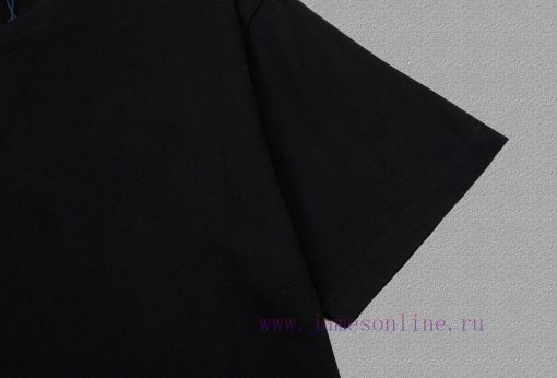[FENDI]2025FW Short Sleeved T-shirt Logo Printed High-end 26s Double Yarn 300g FabricHeavy Duty w7o6luvt - Image 7