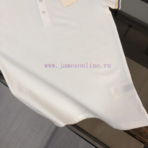 FENDI 2025 Spring/Summer Polo Shirt - Highly Acclaimed Unisex Business Casual Lapel Polo Shirt pvmdfk9j - Image 8