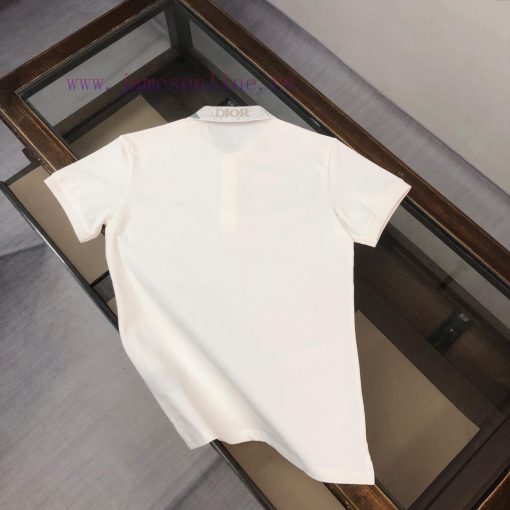 DIOR 2025 Spring/Summer Polo Shirt - Highly Acclaimed Unisex Business Casual Lapel Polo Shirt - gcirgr4r - Image 3