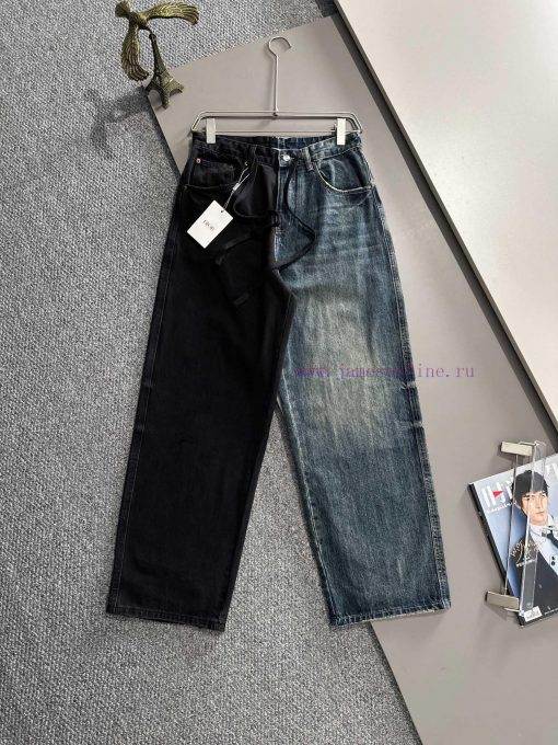 Dior 2025 Four Seasons Loose Jeans Straight Pants Trendy With Many Trendy Bloggers. The Upper B 0c08pdp6 - Image 2