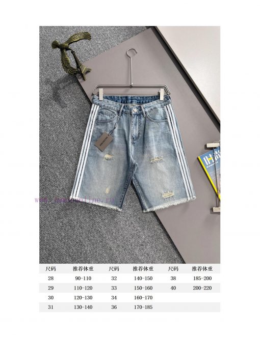 Paris 2025 Summer New Denim Shorts Made Of Imported Japanese Denim Plain Cotton Denim Fabric Wo 1f0oo2o9 - Image 11