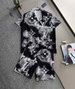 LV2025 Summer Classic Logo Design Element Set Made Of Lightweight Cotton With Full Body Digital ydgz5ipg