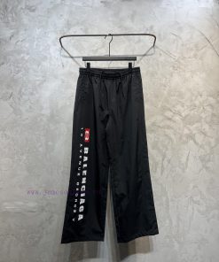 Balenciaga New Balenciaga Printed Pants Letter Pants Printed Co Branded New 25ss Early Spring N aev3tx42