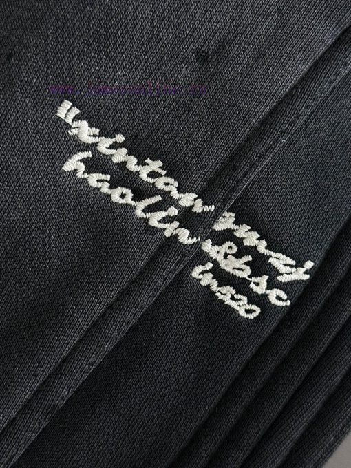 The Next Day's Shipment Of LV 2025 Early Spring New Elastic Band Casual Pants With Plush And Th x7p3jxt3 - Image 4