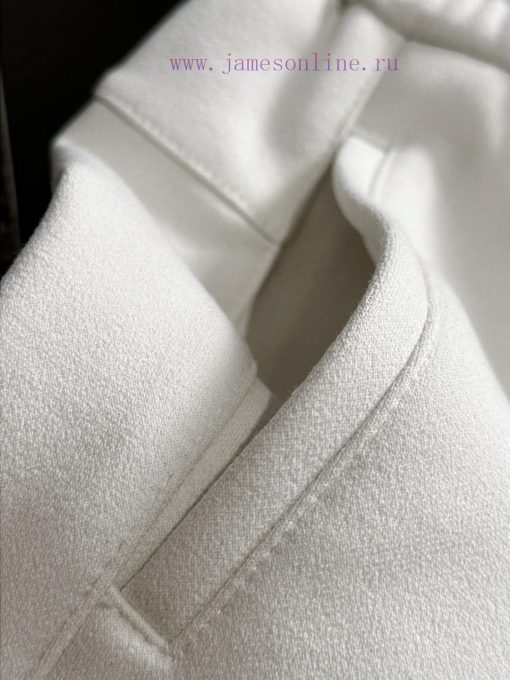 The Next Day's Shipment Of Mengkou 2025 Early Spring New Elastic Band Casual Pants With Thick V 08aichn7 - Image 4