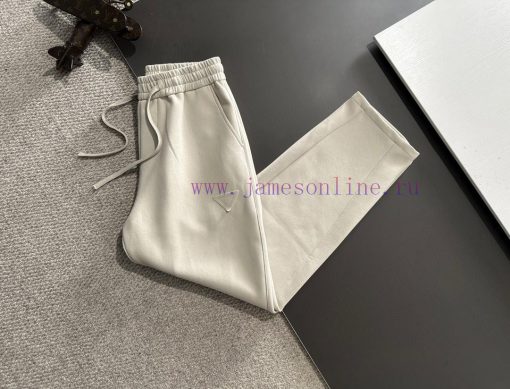 The Next Day Prada Will Ship The New Elastic Band Casual Pants For Early Spring 2025. The Fabri vrrh5up8 - Image 8