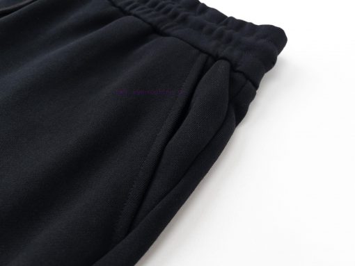GIVENCHY Classic Three-dimensional Embroidered LoGO Logo Five Quarter Pants 360g High-quality B m0soutqn - Image 5